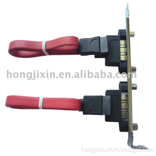 eSATA 7P cable with Bracket